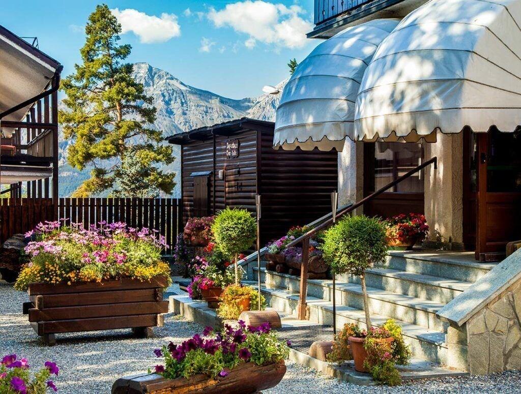 Hotel Gran Baita Саузе-д'Ульс Экстерьер фото